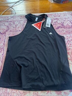 adidas Black Women's Athletic Tank Top